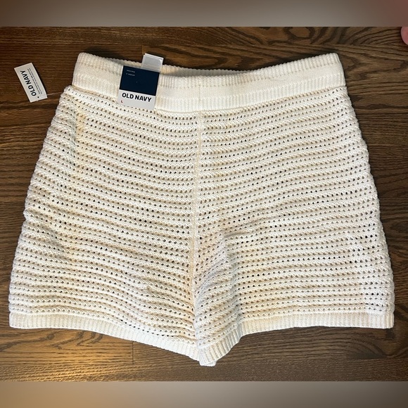 Old Navy High Waisted Crochet Swim Cover-up Shorts - Picture 4 of 7